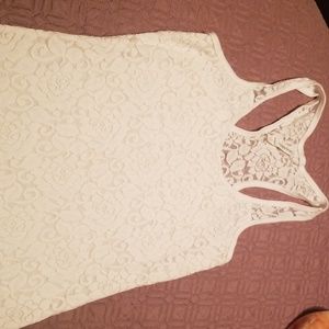 Lace tank top